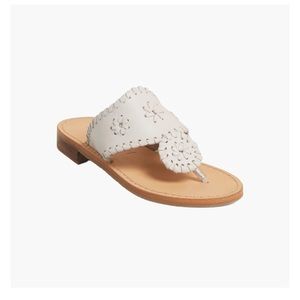 Jack Roger’s White Jacks Sandals - Little Girl